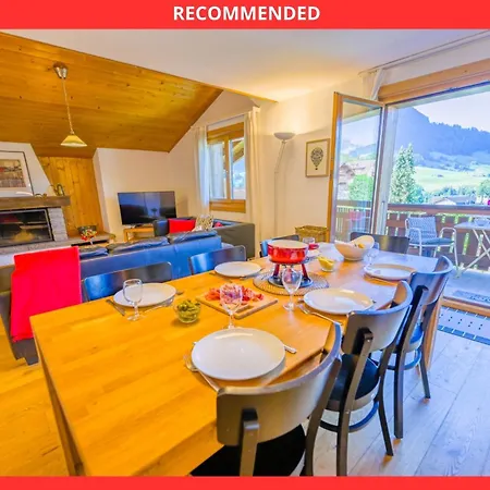 Duplex Panoramique Au Coeur De D Oex * Chateau-d'Oex