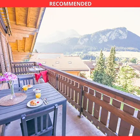 Duplex Panoramique Au Coeur De D Oex