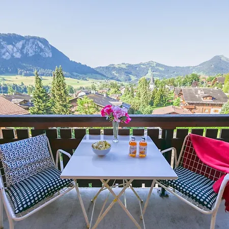 Duplex Panoramique Au Coeur De D Oex Appartement *