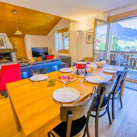 Appartement Duplex Panoramique Au Coeur De D Oex Chateau-d'Oex