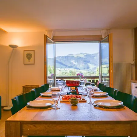 Duplex Panoramique Au Coeur De D Oex Appartement Chateau-d'Oex